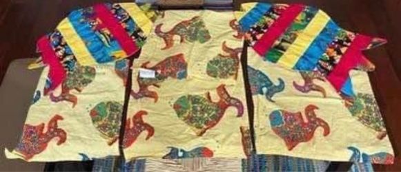 Fish Print Table Decor Placemat and Napkins $5 for all