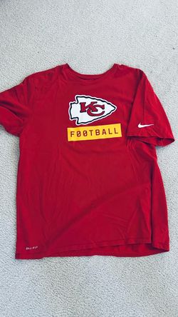 Nike Dri-Fit Kansas City Chiefs Football T-Shirt XL