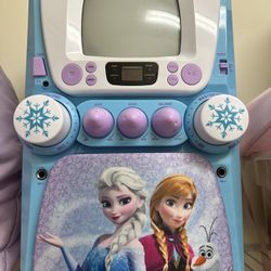 Sakar Disney's Frozen Karaoke with Built-in Screen 