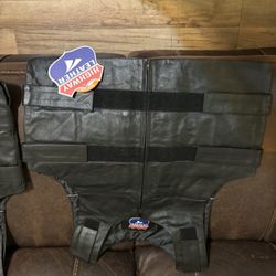 Leather Riding Vest