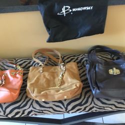 Designer Handbags(Michael Kors, B. Makowski)