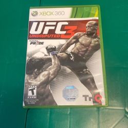 Xbox 360 UFC Undisputed 3