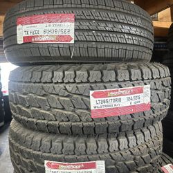 LT265/70/18 Landspider- New Tires $115 EACH TIRE/ CADA LLANTA- INSTALLED AND BALANCED