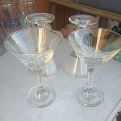 Martini glasses