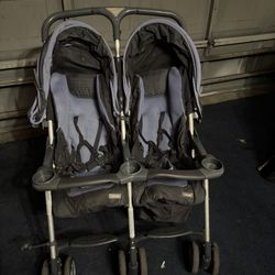 Double Side By Side Stroller 