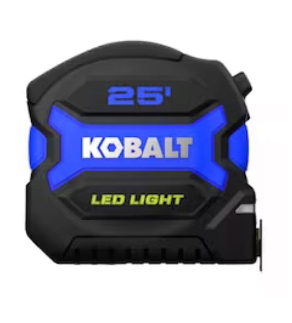 Kobalt LED 25-ft Tape Measure / Brand New - No Packaging !!