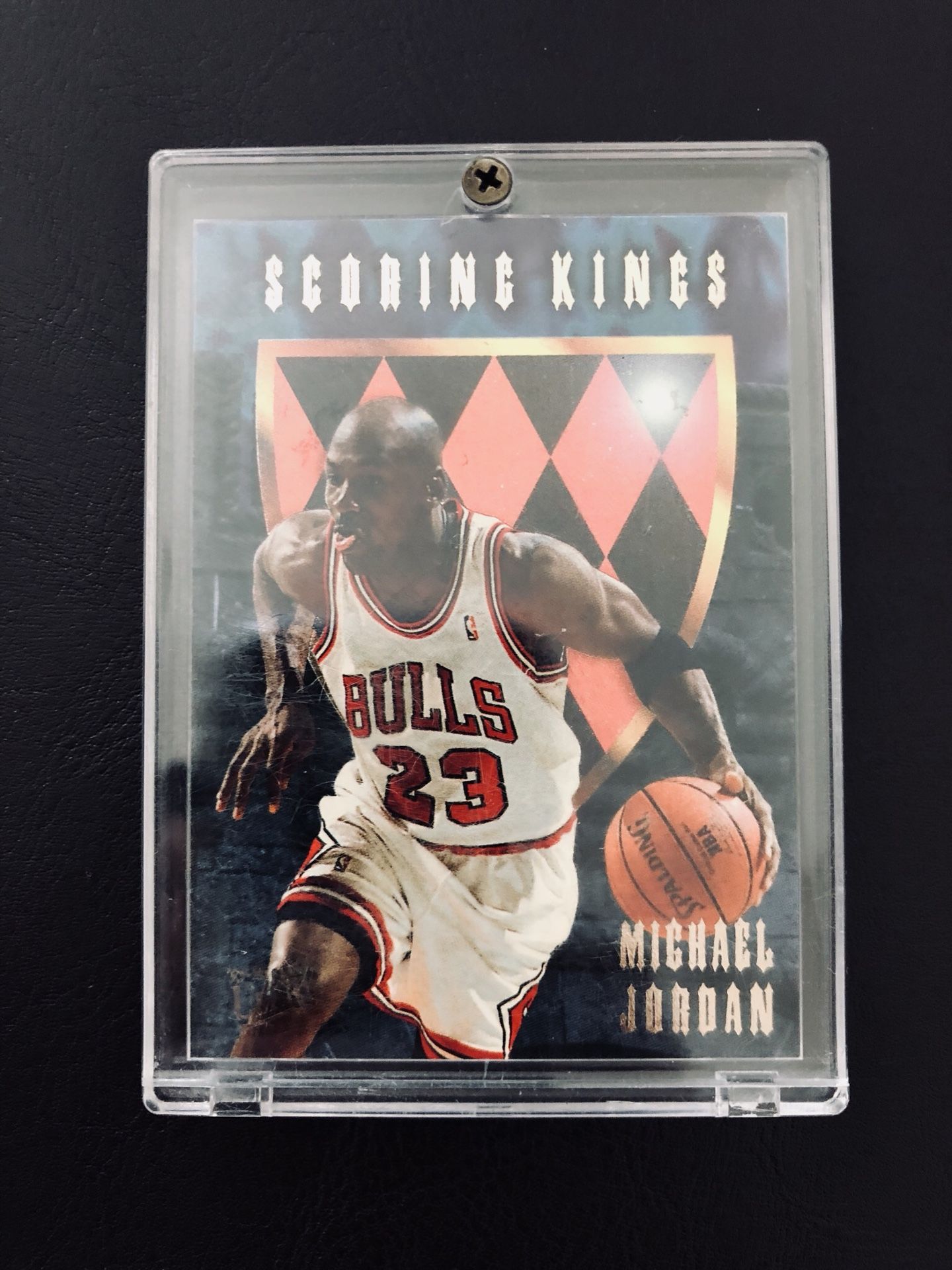 95-96 Fleer Ultra Basketball Michael Jordan Scoring Kings Card for