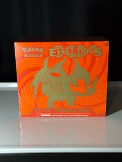 xy evolutions elite trainer box charizard