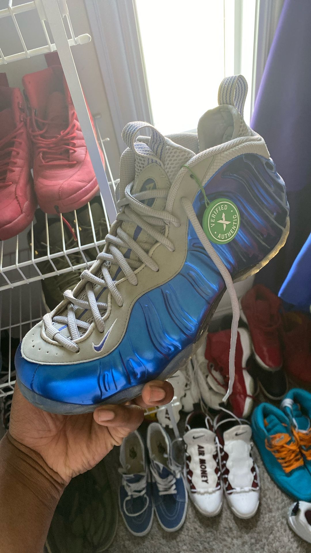 Nike Foamposite Royal One Sport Royal Size 12