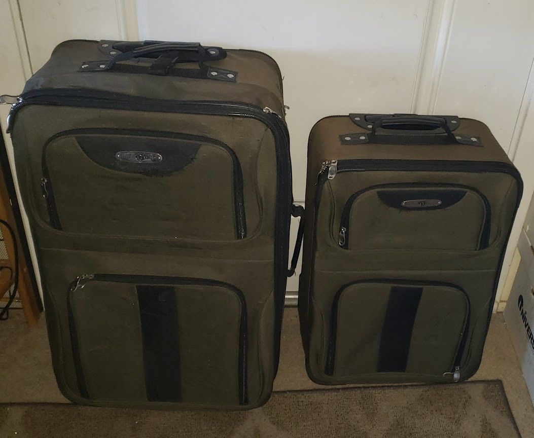 Traveler Select 2-Piece Softside Canvas Expandable Luggage Set