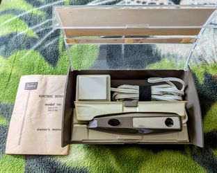 Vintage Sears 3-speed Electric Scissors - Like New 