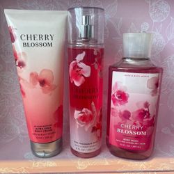 NEW Bath & Body “Cherry Blossom” Bundle