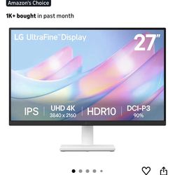 LG 27US500-W Ultrafine Monitor 27-Inch 4K UH