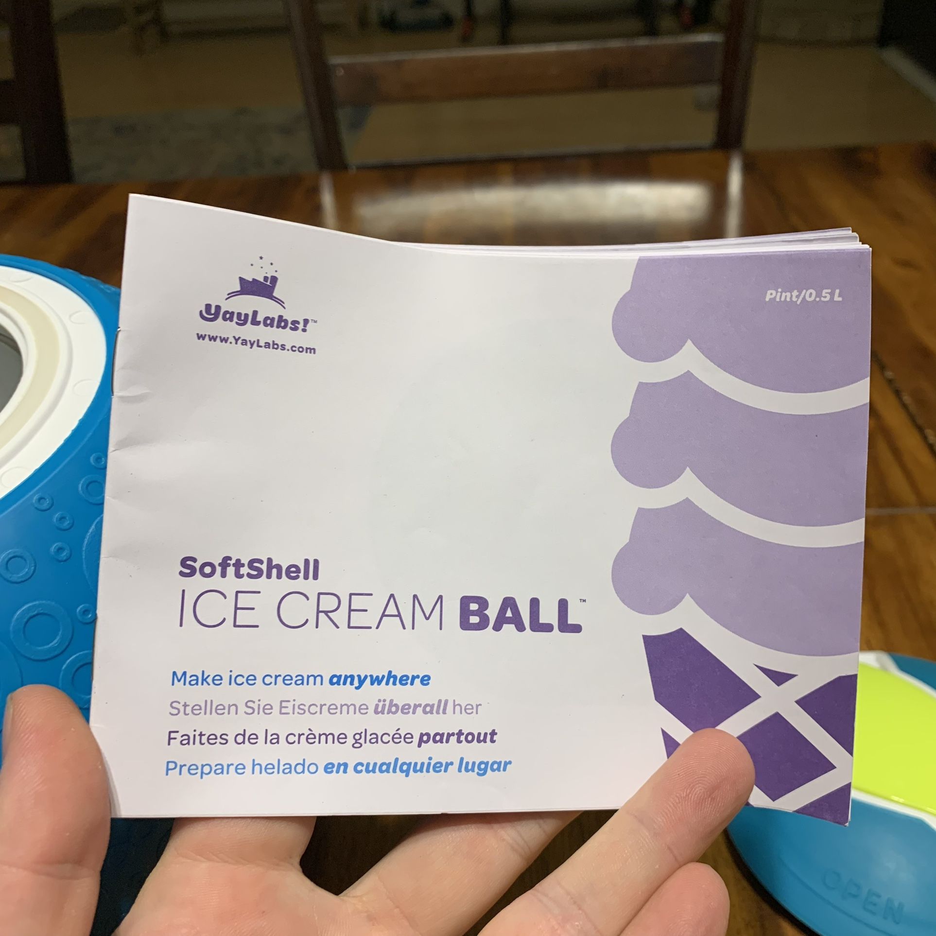 Yay Labs Soft Shell Ice Cream Ball for Sale in Gresham, OR OfferUp