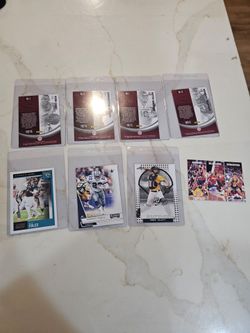 8 Sports Trading Cards Lot – Michael Jordan Emmitt Smith Razorbacks