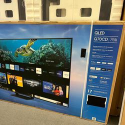 75” Samsung QLED Q70C 4K Smart Tv