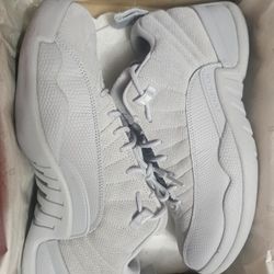 Jordan 12 Low Wolf Grey Size 8