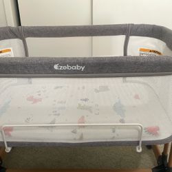 Ezebaby Gray Crib