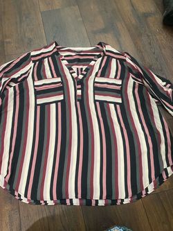 Women’s striped plus size shirt size 4x by Torrid #5