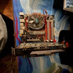 Completed Asus Motherboard With Integrated Wi-Fi 