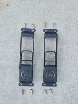 Hinge step foot pedal