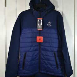 Hurley Mens Wind  Resistant Jacket