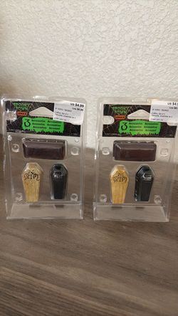 Halloween coffin set of 3