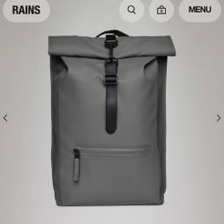 Rains Waterproof Roll Top Rucksack 