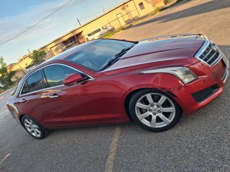 Cadillac ATS Red Sedan