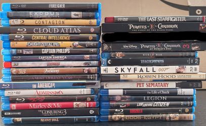 Blu-Ray, DVD, 4k lot