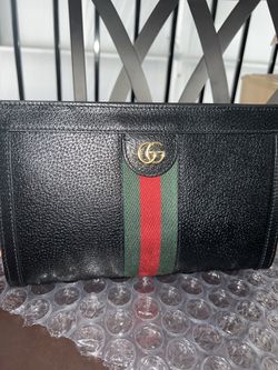 Gucci Shoulder Ophidia Leather Black Cross Body Bag