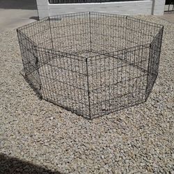 Baby Gate Enclosure 8 Panels 24 Inches Height 