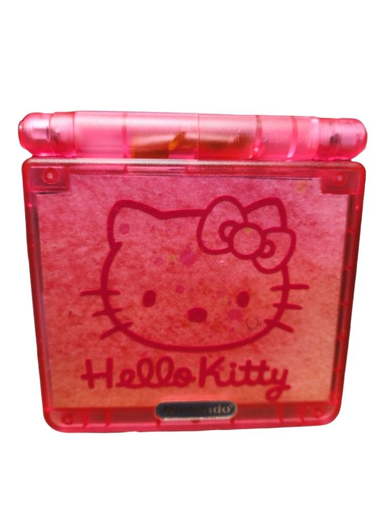 Ombre Pink/Yellow/Orange Gameboy Advance SP IPS-V2