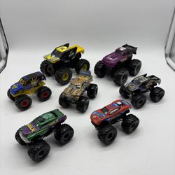Hot Wheels Monster Jam Lot - Wolverine, Hulk, He-Man Yu Gi Oh, Sting
