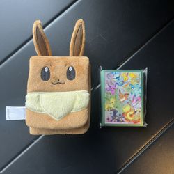 Pokemon Eevee Deck Box and Pouch 