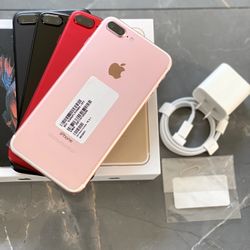 iPhone 7 Plus like new! 256Gb(Product)Red (Unlocked) All Carriers TMobile MetroPcs AT&T 🇲🇽chip Telcel!