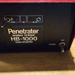 penetrator hb1000 bi linear amplifier 