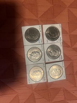 Eisenhower dollar coins