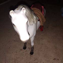 A Horse For An American Girl Doll Or Any Kind Of Doll About That Size