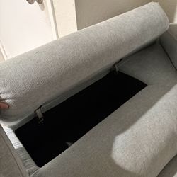 Light blue sectional