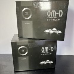 NEW OLYMPUS OM-D E-M10 Mark IV (BLACK) Photography Video Wedding Events Party Gifts 
