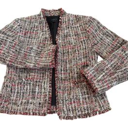 Ann Taylor Tweed Blazer Jacket