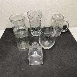 assorted Clear Glass And Other 