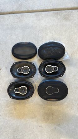 Nakamichi 6x8 3-way speakers
