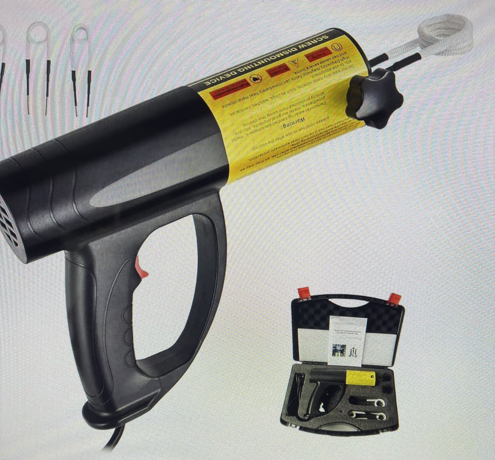 Magnetic Induction Heater Kit 1500W Flameless Rusty Screw Nut Remove Buster❀