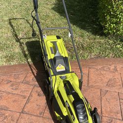 Ryobi Electric 🔌 13 Inch Lawn Mower 