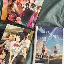 Your name. Manga books & Novel