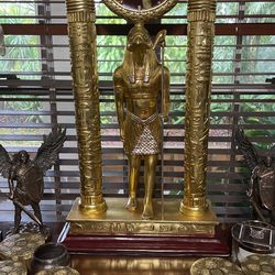 Egyptian Figure Clock 