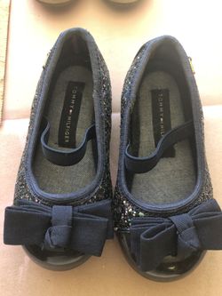 Girls flat ballet shoes size 6 toddler
