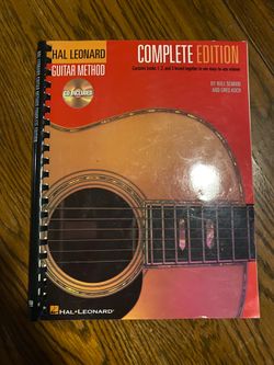 Hal Leonard Guitar Method Complete Edition Book & 3 Audio CDs